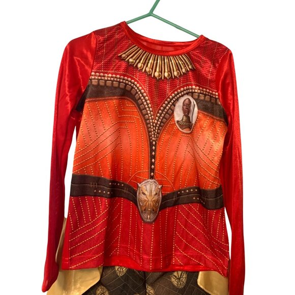 New Marvel Youth Medium 8 Wakand Forever Black Panther Costume Dress Up Hallowee - Picture 2 of 5